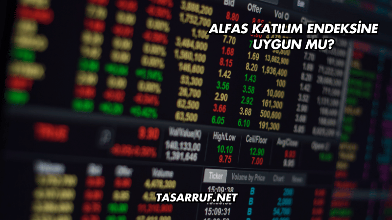Alfas Katılım Endeksine Uygun mu?