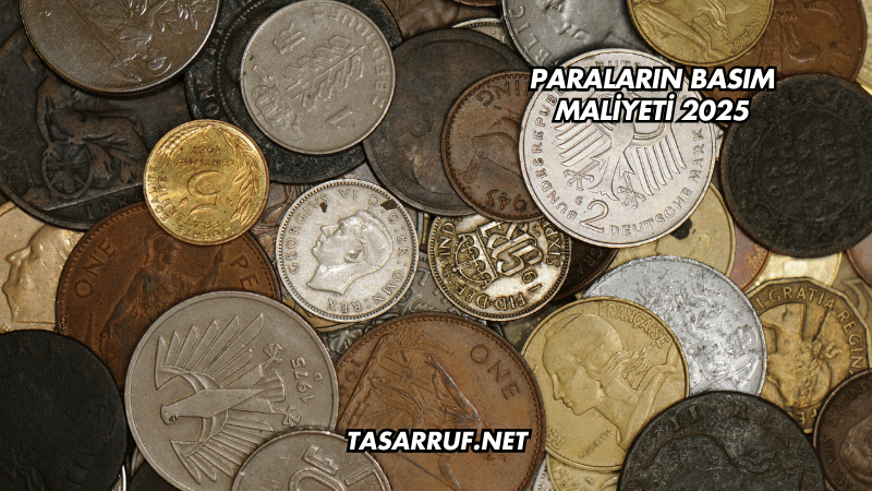 Paraların Basım Maliyeti 2025