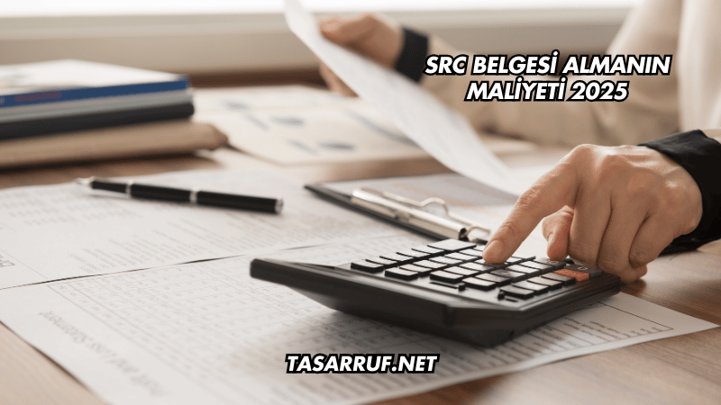 SRC Belgesi Almanın Maliyeti 2025