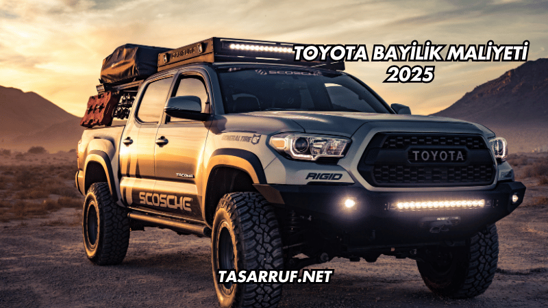 Toyota Bayilik Maliyeti 2025