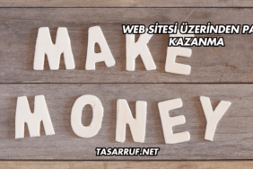 Web Sitesi Üzerinden Para Kazanma