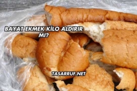 Bayat Ekmek Kilo Aldırır mı?