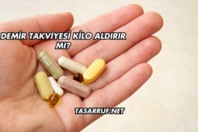 Demir Takviyesi Kilo Aldırır mı?